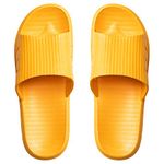 ANEZKA Slipper For Women's Flip Flops House Slides Home Bathroom Clogs Outdoor Massage Yellow -7-8 UK