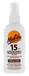 Malibu Sun SPF 15 Lotion Spray, Medium Protection Sun Cream, Water Resistant, Vitamin Enriched, with Shea Butter Extract, 100ml