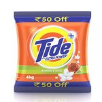 Tide Plus Extra Power Detergent Washing Powder - 4 Kg (Jasmine And Rose), Pack of 1