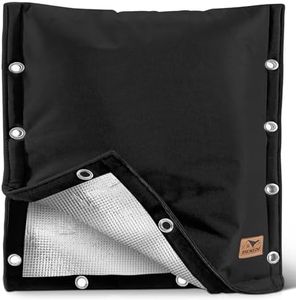 Backflow Preventer Insulation Cover - 3 Way Opening Pipe Insulation Cover for Irrigation Valve, Sprinkler Cover for Outside - Winter Freeze Protection Backflow Cover - 24" W x 24" H, Beige