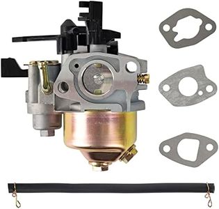 BlueStars GX160 GX200 Carburetor with Mounting Gaskets Fuel Line - Compatible with Honda GX120 GX140 GX160 GX168 GX200 5HP 5.5HP 6.5HP Engine - Replaces 16100-ZH8-W61 16100-ZE1-814 W/Choke Lever Carb