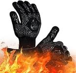 HFLYJPYW BBQ Grill Gloves Heat Resi