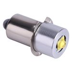 5W 6-24V P13.5S LED Flashlight Bulb, 200~210LM Replacement Bulb Torch Lamp Emergency Work Light Torch Replacement Bulbs