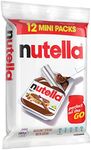 Nutella Hazelnut Chocolate Spread 15g Pull Apart Portion Packs, 12 Pack