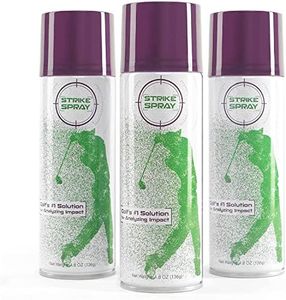 Strike Spray Golf Club Impact Spray - 3 Pack - Swing Impact Golf Training Aid, Golf's #1 Impact Spray for Club Face, Dries Quickly, Comes Off Easy, Instant Shot Feedback on Club Face