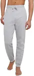 Hanes Men's Jogger Sweatpant with Pockets, Light Steel, Medium