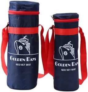 Enfriador Flexible portátil, 2 Piezas Nevera 2L1.5L Botellas Enfriador Flexible portátil para Playa Camping Bolsa térmica Camping Enfriador Militar, para Playa Camping Bolsa térmica Camping