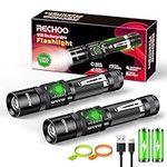 Rechargeable Flashlights 2 Pack, RE
