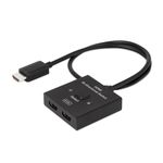 Club 3D CSV-1384 HDMI Switch 2-in-1 Out Bi-Directional for 8K60Hz or 4K120Hz- Support HDR and HDCP Pass-Through- 0.5m / 1.64 ft