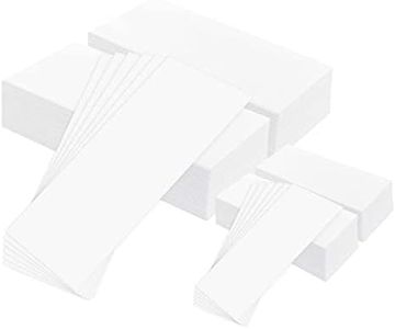 200 pcs Waxing Strips Non-Woven Wax Strips for Facial and Body Hair Removal, Professional Depilatory Paper, Salon Quality Disposable Tool Eyebrow Upper Lip Nose Face Underarm