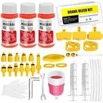 Hydraulic Disc Brake Bleed Kit for Shimano,TEKTRO,MAGURA, Bicycle Fluid Hydraulic Disc Brake Bleed Kit, Including Mineral Brake Fluid（180ml）