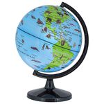 5.6" Inch (14.2cm) Animals Of The World Wildlife Desktop World Earth Globe