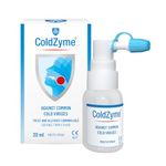 ColdZyme Mouth & Throat Spray Reducing a Cold by up to 3.5 Days - Deactivates Cold viruses - Use at First Signs of a Cold (Scratchy Throat, runny Nose) - Menthol Flavour 20ml