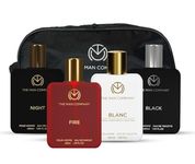 The Man Company Perfume Gift Set for Men 4 * 50ml- A Gentleman's Choice | Premium Long-Lasting EDP & EDT For Men | For Party, Outing, Office & Date