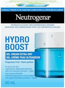Neutrogena Fragrance Free Hydro Boost Gel Cream for Extra Dry Skin, Hyaluronic Acid Face Moisturizer for Extra-Dry Skin, Sensitive & Acne-Prone Skin Provides Long Lasting Hydration, Non-Comedogenic, 50ml