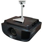 PCMD, LLC. Projector Ceiling Mount Compatible with Sony Home Cinema VPL-XW5000ES XW6000ES XW7000ES with Lateral Shift Coupling (Telescoping 13-20-Inch Extension)