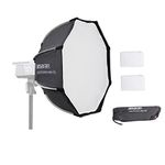 Aputure Light Dome Mini SE 22.8inch/58cm Bowens Mount Octagonal Softbox for Amaran 60x s,Amaran 60d S, Amaran 200x s,Amaran 200d S,Amaran100d S,Amaran 100x S,Amaran 150c,Amaran 300c