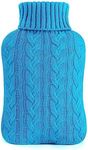 samply Hot Water Bottle with Knitte
