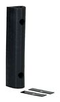 Vestil M-4-18 Rubber Extruded Bumper, 18" Length, 4-1/4" Width, 4" Depth