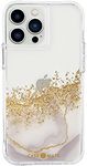 Case-Mate iPhone 13 Pro Max Case for Women [10ft Drop Protection] [Wireless Charging] Karat Marble Phone Case for iPhone 13 Pro Max - Luxury Bling Glitter iPhone Case - Shock Absorbing, Anti Scratch