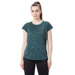 berge' Ladies Polyester Dry Fit Western Shirts & Tshirts for Women, Quick Drying & Breathable Fabric, Gym Wear Tees & Workout Tops (Olive Colour)