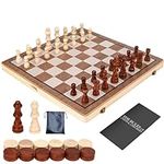 Chess Board Sets, 15 Inch Magnetic 