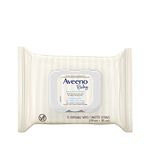 Aveeno Baby Baby Wipes for Sensitive Skin, Unscented Hand and Face, 25 Count