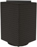 Azar 701414-BLK Pegboard 4-Sided Re