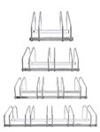 Hillington 2, 3, 4, 5 Bike Floor Or Wall Mount Bicycle/Galvanised Cycle Rack Storage Locking Stand Great For Garage, Garden Or Shed And For Security (Two Bikes)