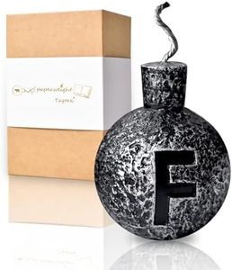 Bomb Paperweight, Hilarious, Decorative, and Unique Office Cubicle Desk Decor and Book Weight - Funny Gag Gift for Coworkers and Gamers Home Office Men Women Cool Stuff (1 Silver Paperweight)