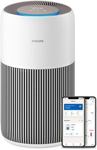 Philips 2200 Air Purifier – HEPA Filter, Large Room Coverage