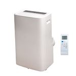 Prem-I-Air 14000 BTU Cooling Output Mobile Portable Air Conditioner with Timer, Remote Control, Near Universal Exhaust Fixing Kits, Dust Cover and Castors for Use in Homes and Offices