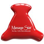 Acuforce W51087 Massage Star with 3 Applications,Red,small