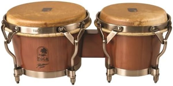 TOCA - 3900D Traditional Dark Walnut Finish Bongos