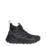 adidas Mens TERREX FREE HIKER 2 GTX Black/Grey/Grey 10