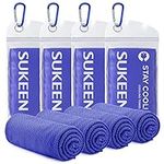 Sukeen [4 Pack Cooling Towel (40"x1