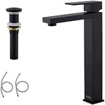 KirlystonE Vessel Sink Faucet, Tall