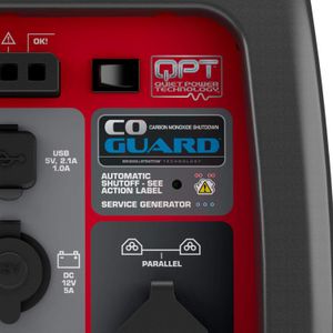 Briggs & Stratton PowerSmart P2400 Petrol Inverter Generator, 2400W – Ultra Quiet, Lightweight, Grey
