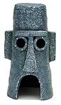 Penn-Plax Spongebob Squarepants Officially Licensed Aquarium Ornament – Squidward’s Easter Island Home – Large