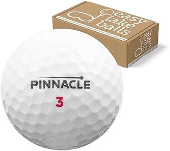 Pinnacle 100 Mix BALLES DE Golf RÉCUPÉRATION/Lake Balls - QUALITÉ AAAA/AAA (Pearl/A Grade)