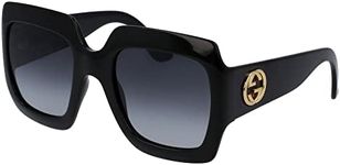 Gucci GG0053SN Black/Grey Shaded 54/25/140 women Sunglasses