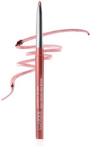 Clinique Long Lasting Quickliner Lip Liner | Non-Drying + No Sharpening, Pink Honey