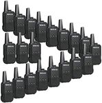 Retevis RT15 Radios Walkie Talkies, Business 2 Way Radios Rechargeable,Portable,USB Charing,VOX Hands Free,Two Way Radio for Adult, Restaurants Healthcare Retail Commercial (20 Pack)