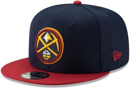 New Era NBA 9FIFTY Youth 2-Tone Adjustable Snapback Hat Cap One Size Fits All (US, Alpha, One Size, Denver Nuggets)