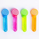 Toyseum 24 x Bubbles Wands for Kids, Fillers for Party Bags, Bubble Multipack for Boys & Girls Outdoor Fun, Unisex Favours for Children's School Prizes, Pack of 24