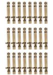 FIT N FORGET Premium Heavy Aluminium 6 Inch Tower Bolt | Door Stopper | Door Lock Latch for Home, Office Doors,Main Doors,Windows | kundi | chitakni | Chitkini(Antique Finish)(Pack of 24)