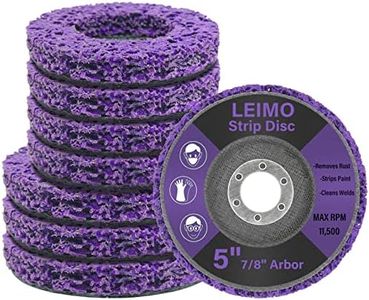 8 Pack Strip Discs Stripping Wheel for Angle Grinder,Paint Rust Remover Stripping Wheel, Paint Eater Discs for Angle Grinder (4" X 5/8'' and 5" X 7/8'')