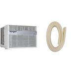 Danby DAC145EB6WDB-6 14,500 BTU Window AC in White with WIFI and Wireless Connect & Frost King AC41WA Heavy Duty Air Conditioner Weather Seal 1-1/2 x 1/2 x 40", White