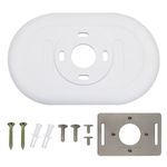 Nest Thermostat Trim kit, Nest Thermostat Wall Plate for Google Nest Thermostat-Programmable WiFi Thermostat Accessory (White)