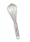 TIARA 1Pc Piano 10inch Whisker Stainless Steel for Blending, Whisking, Beating and Stirring, Enhanced Version Balloon Wire Whisk (10inch Whisker)